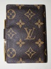 Louis Vuitton Monogram Leather Pocket Organizer Day Planner W  Bronze Pen