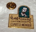 Jiminy Cricket Walt Disney Collectors Society Charter Member Stick Pin  1993
