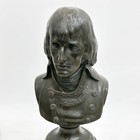 Patinated Bronze Bust Of Napoleon As Consul Of France Marble Base After Boizot