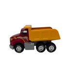 Vintage Nylint  97 Hard Hat Construction Dump Truck Pressed Steel 7 5  Euc