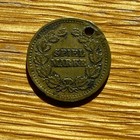 Spiel Marke Dragon Slayer Gaming Token Holed Horse Rider Coin 19mm