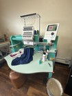 Tajima 1 Head Embroidery Machine   15 Needle   15 Color   Year 2007   Used