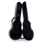 Glarry Pvc Surface Electric Guitar Hard Case Lock Carrying Case For Lp Guitar