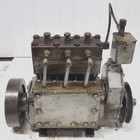 Cast Iron 3 Cylinder Steam Engine Belt Drive Pulley Flywheel