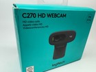 Logitech C270 Hd Webcam  720p  Built-in Microphone  Usb  Universal Clip New