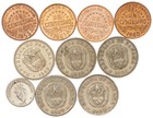 Panama - Lot 10 Coins - 1  2 1 2  5 Centesimos 1953 - 1993