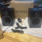Bluetooth Bookshelf Speaker Hotmay Powerchannel Bluetooth Speakers - Satin Black
