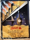 Rare Titanic Bass Ale Banner Poster 1997