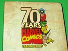 70 Years Of Marvel Comics Card Album Binder 2010 Rittenhouse Archives Rare 