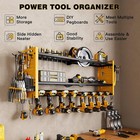 Power Tool Organizer Wall Mount Cordless Drill Hanger Storage Rack 8drill Holder