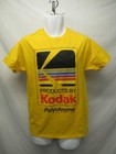 New Kodak Polychrome Mens Sizes S-m-l-xl Yellow Licensed Shirt
