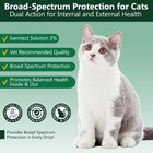 Broad Spectrum Cat Dewormer Hookworm Treatment Parasite Control Digestive