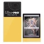 Ultra Pro Gaming Small Size Deck Protector Sleeves Pro Matte Yellow - 60 Ct Pack