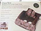 Eddie Bauer Shopping Cart High Chair Cover Clean Seat 76
