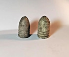 Two  58 Civil War Relic Confederate Gardner Replacement Minie Bals Dug Va 