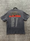 Vintage U2 Joshua Tree Live Tour 1987 Official Merch T-shirt Black Mens Size M l