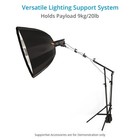 Proaim Boom Light Telescopic Stand W 5 8  Mount For Photo lighting Gear