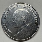 1984 Vatican City 50 Lire Pope John Paul Ii Doves - Coin  c-059
