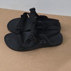 Chaco Women s Black Strappy Adjustable Buckle Sandals Us 7 Eu 38 Casual