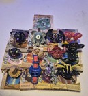 Bakugan Lot Of 12 Figures 13 Metal Cards And 26 Normal Cards  Heavy Play 