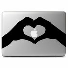 I Heart Apple Decal Sticker For Macbook Air Pro Laptop Car Window Wall Decor Art