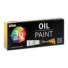 Professional 36 Color Art Oil Paint Set  Lg 18ml Tubes  Artist Student Paintings