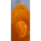 Veuve Clicquot Orange Champagne Ice Bucket Acrylic Asymmetrical Barware Logo