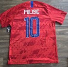 Nike Usa Usmnt 18 19 Away Pulisic Gold Cup Final Soccer Jersey Mens Size Large