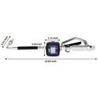 Air Operated Oil Transfer Pump Oil Dispenser Gun With Flow Meter Crystal Display