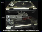 Technics Sl 1200 1210 M3d Mk3d Mk5 M5g Mk5g Hingeable Dust Cover Hinge Set Kit