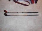 Nice Set Of Juvenile Wood Shaft  hickory  Golf Clubs With Bag