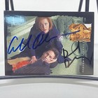 The X-files Trading Card By Inkworks Signed By Gillian Anderson   David Duchovny