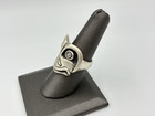 Vintage Northwest Coast Face Mask Sterling Silver Ring