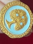 Vtg National Congress Of Parents Teachers 1897 Lapel Hinge Pin Pta 1 20 10k  65 
