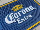 New Crown Corona Extra Rubber Bar Mat Spill Mat Bar Runner Drip Mat Beer Coaster