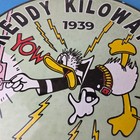 Vintage Reddy Kilowatt Porcelain Sign -  Advertising Gas Station Pump Sign