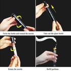 Refillable Perfume Spray Bottle 10ml Mini Travel Atomizer Black