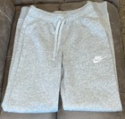 Nike Girl   s Gray Sweatpants Size Xs Pre-owned 