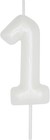 Number Candle White 2 36 Inch Party Celebration Anniversary Decoration Perfec   