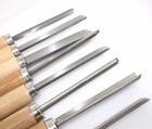 8pc Wood Lathe Chisel Set Turning Tools Woodworking Gouge Skew Parting Spear