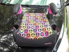 Vgc Evenflo 34121267 Peace   Love Childs Booster Car Seat 40 - 100lbs 40  - 57 