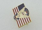 California Highway Patrol Chp Flag Lapel Pin
