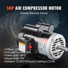 Vevor 5hp Air Compressor Electric Motor 230v 3450rpm 56hz Frame Cw ccw Rotation
