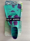 Speedo Kids  Fin - Teal purple Rubber Swim Fins Flippers