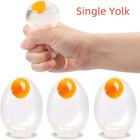 Egg Yolk Squishy Splat Ball Stress Relief Fidget Toy For Kids Adults Party Fun
