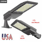 Commercial 300w 200w Led Parking Lot Light Outdoor Ip65 Shoebox Street Pole Lamp