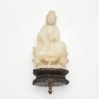 Vintage Chinese Carved Buddha Figurine Statue