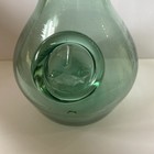 Vtg Jamestown Glass House Green Replica Wine Bottle Hand Blown