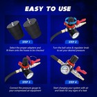 10pc Turbo Boost Leak Tester Kit  Turbo System Leak Tester