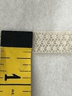 Yardage Antique French Trim Valenciennes Insertion Lace Edging 7 Yards A17